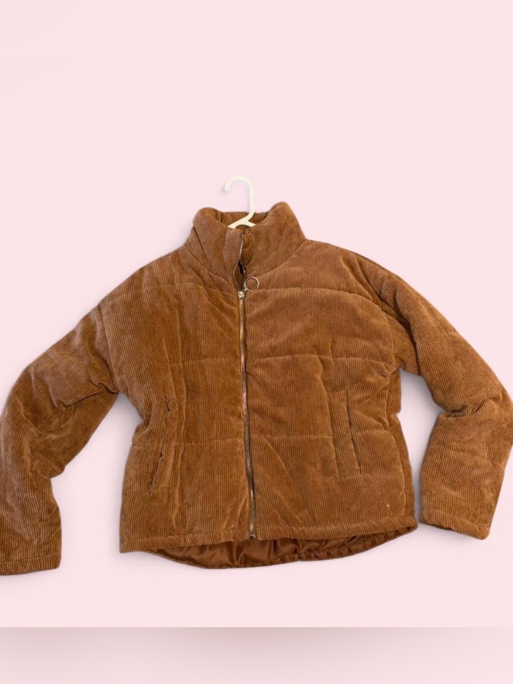 Brown corduroy jacket